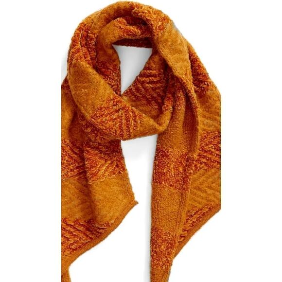 Rebecca Minkoff Block Yarn Muffler Scarf - Picture 2 of 12